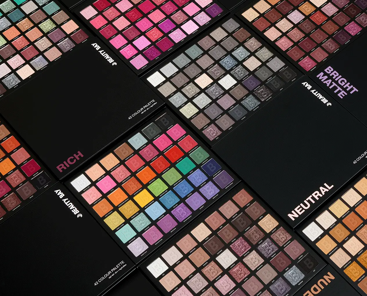 The By BEAUTY BAY colour palettes you wanted are back in stock