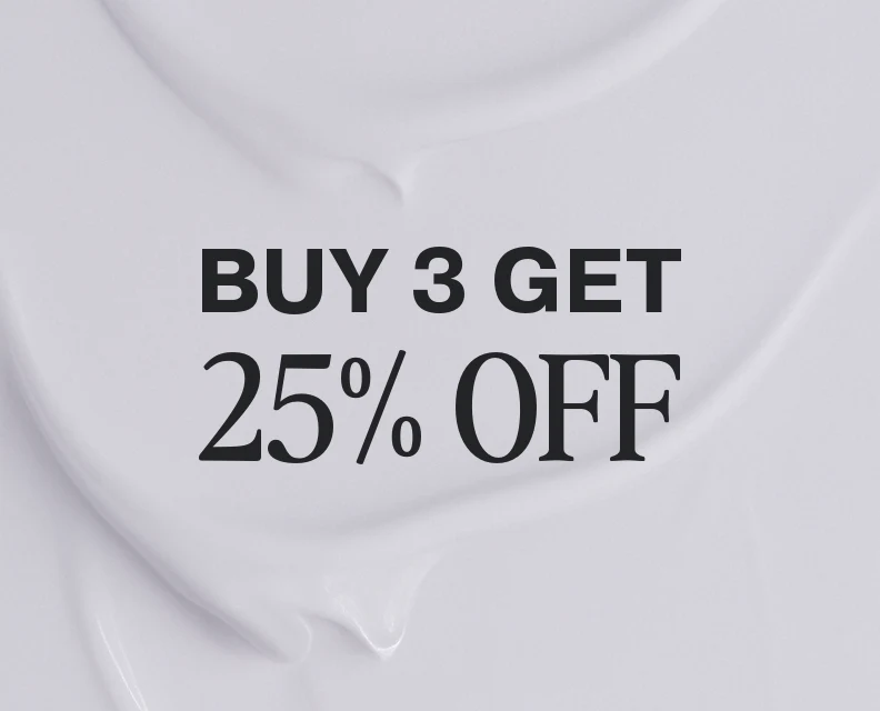 Buy 3. Get 25% off.