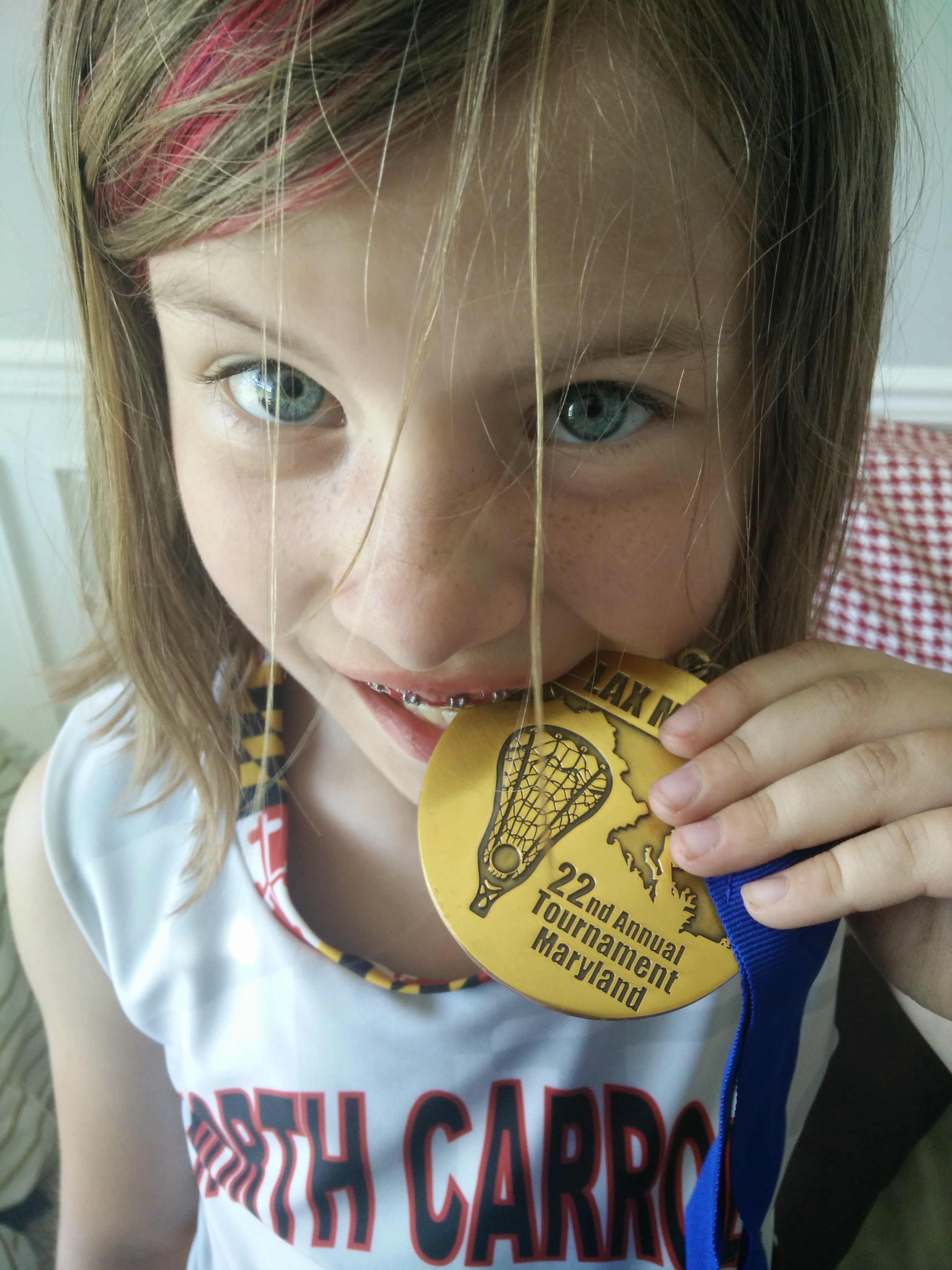 Caroline is a champ