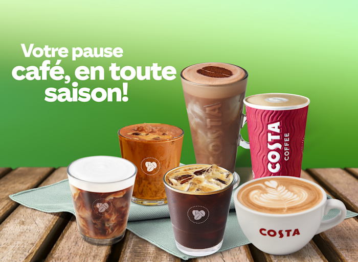 Costa Coffee Cappuccino Latte