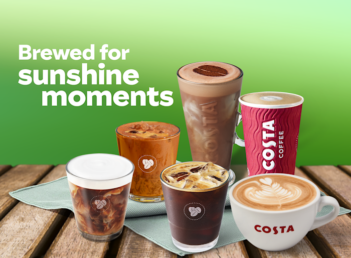 Costa Coffee Cappuccino Latte