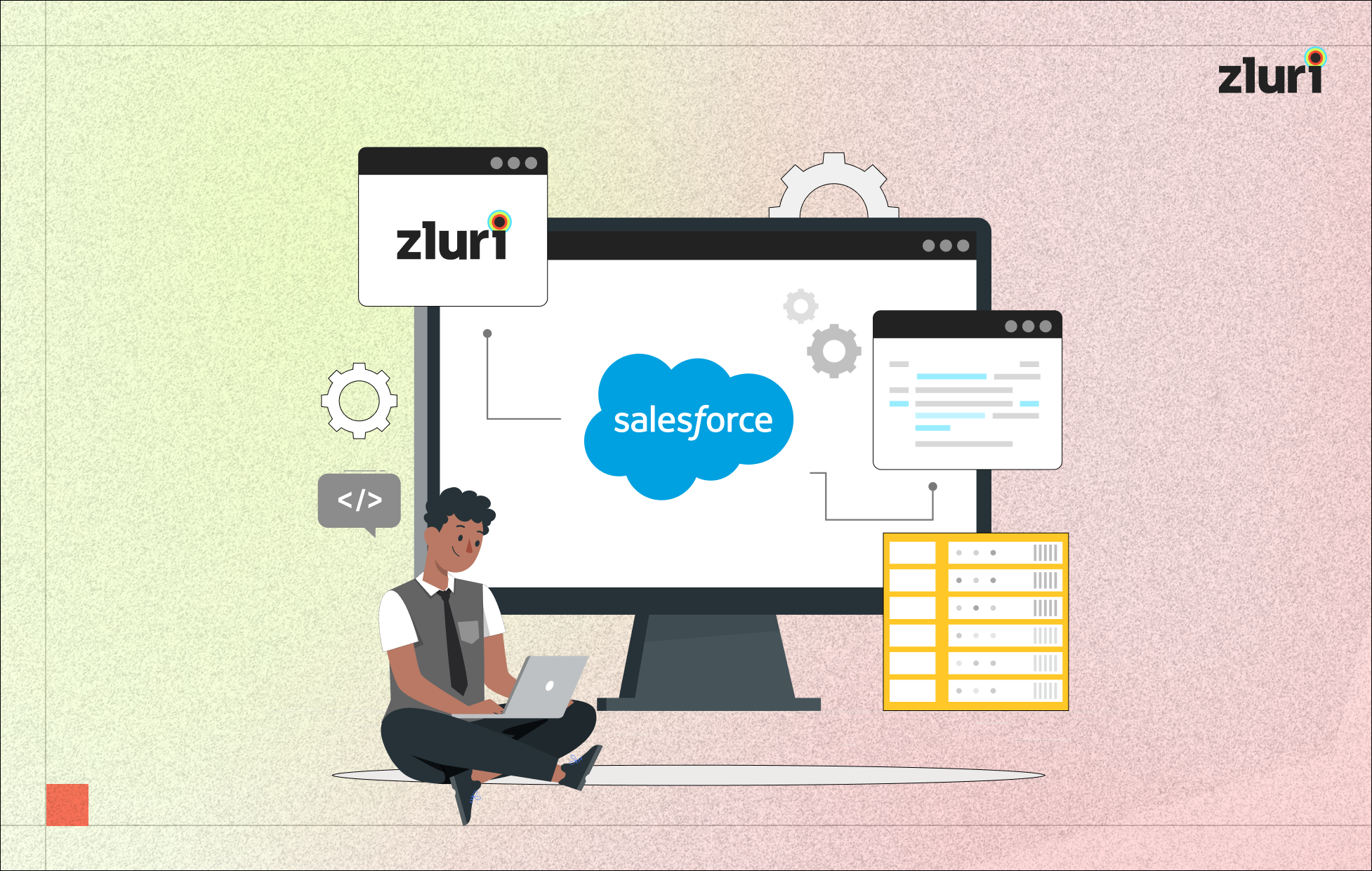 How To Get More Out Of Salesforce By Integrating With Zluri?- Featured Shot