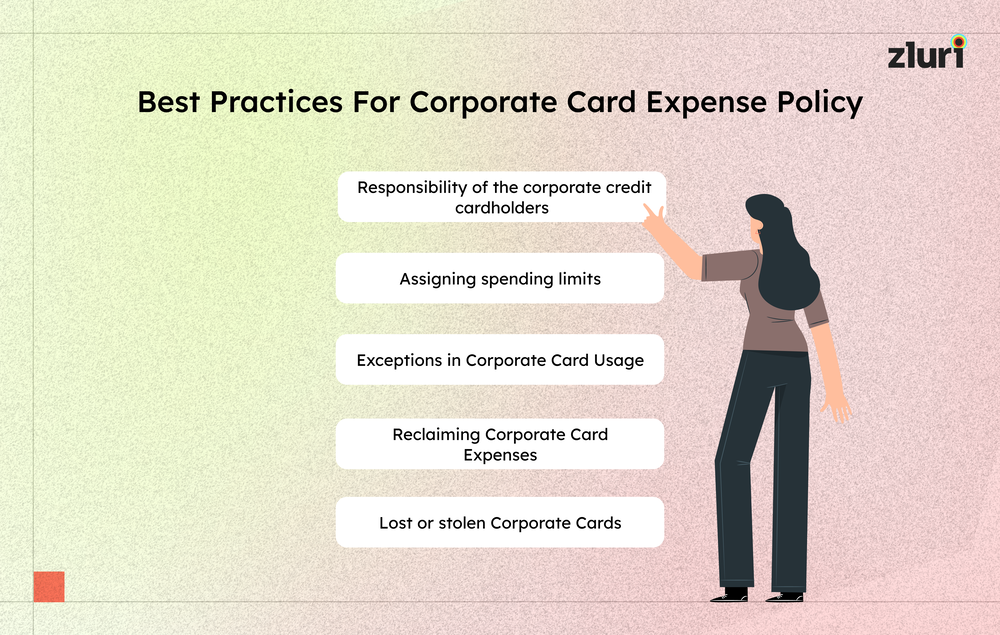 Best Practices For Corporate Card Expense Policy