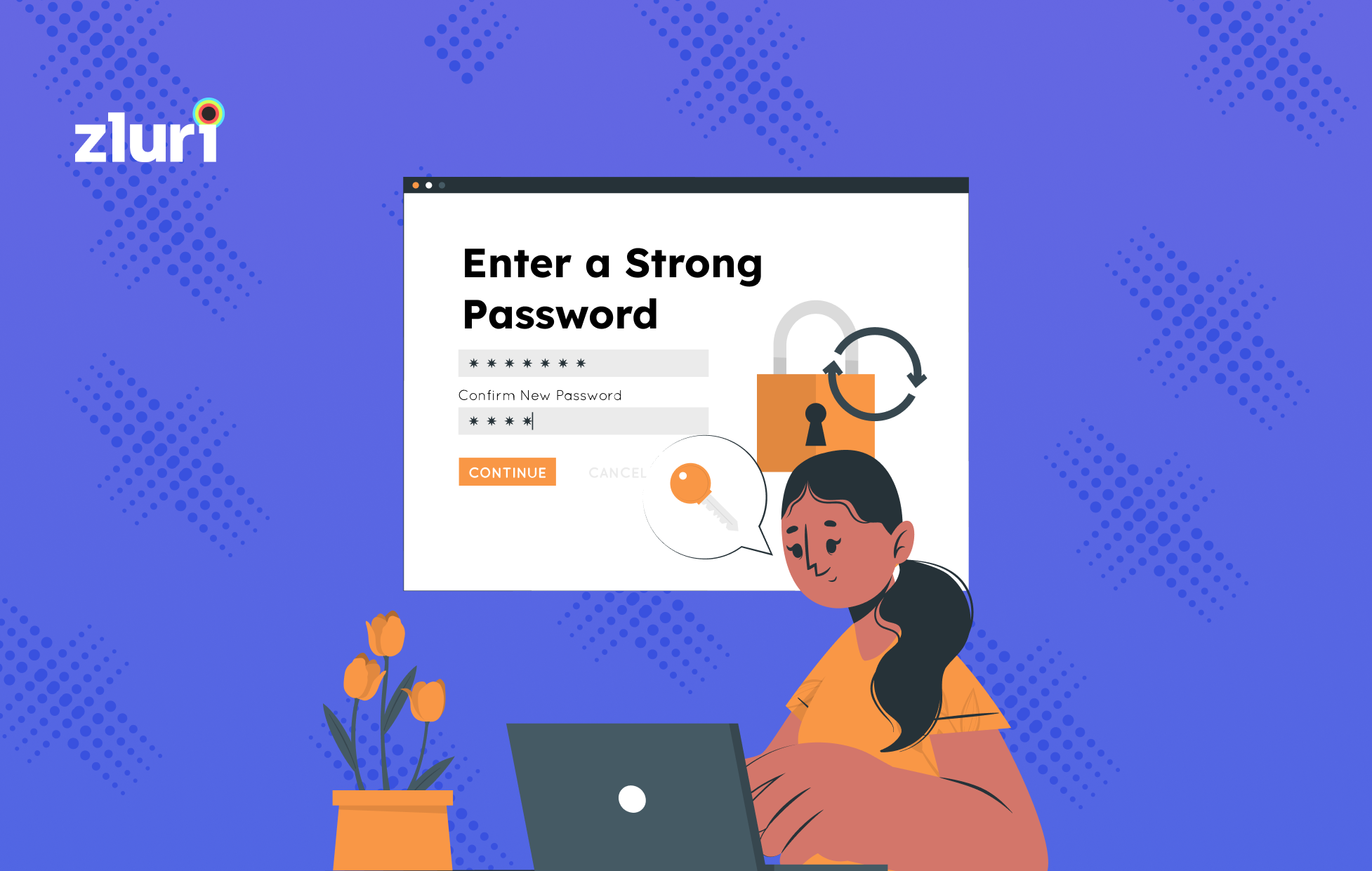 Enforce a strong password policy