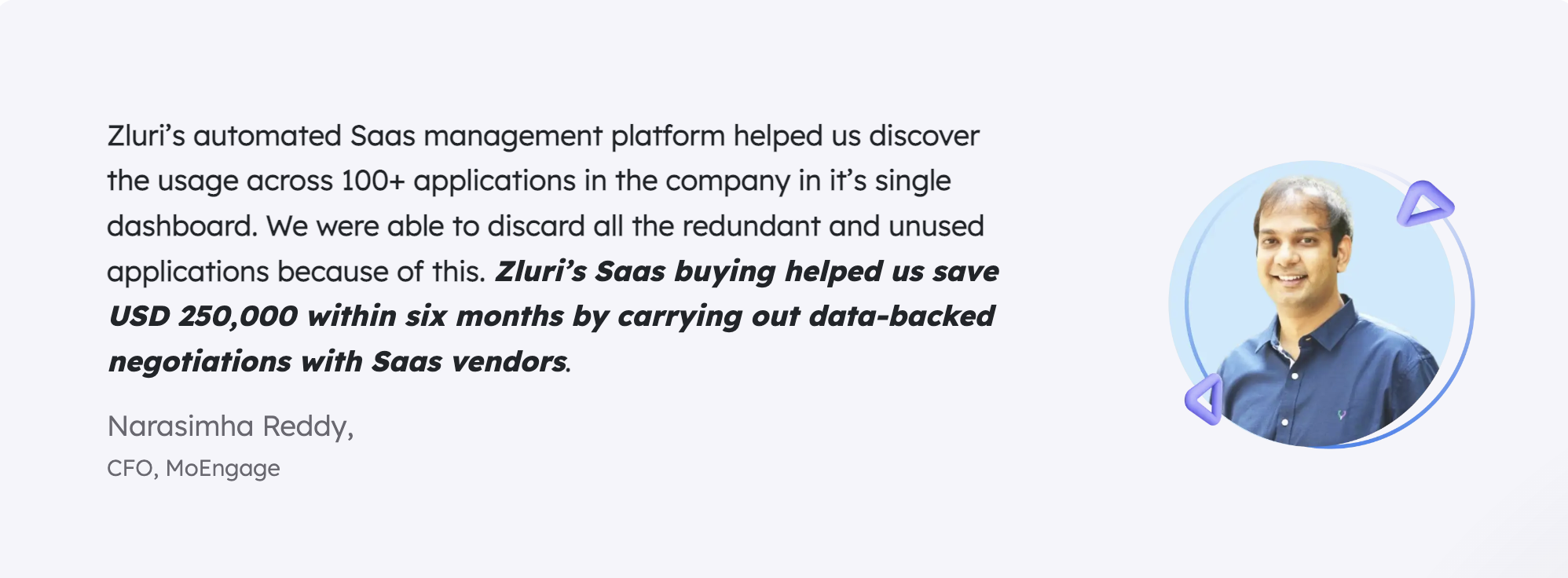 Moengage achieved complete SaaS visibility with Zluri
