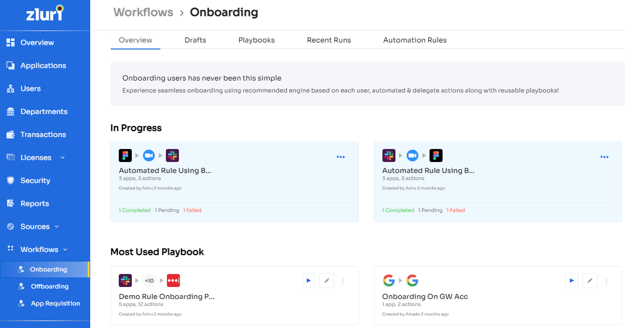 onboarding workflows