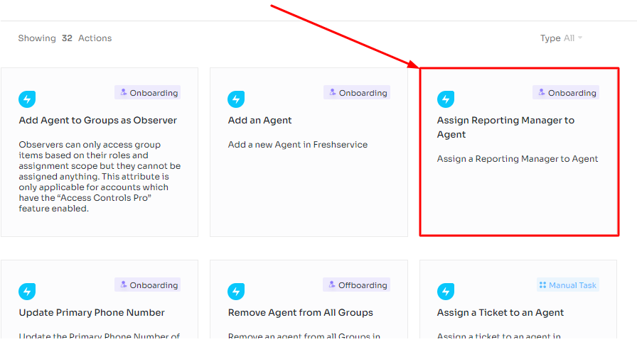 Assigning a Reporting Manager