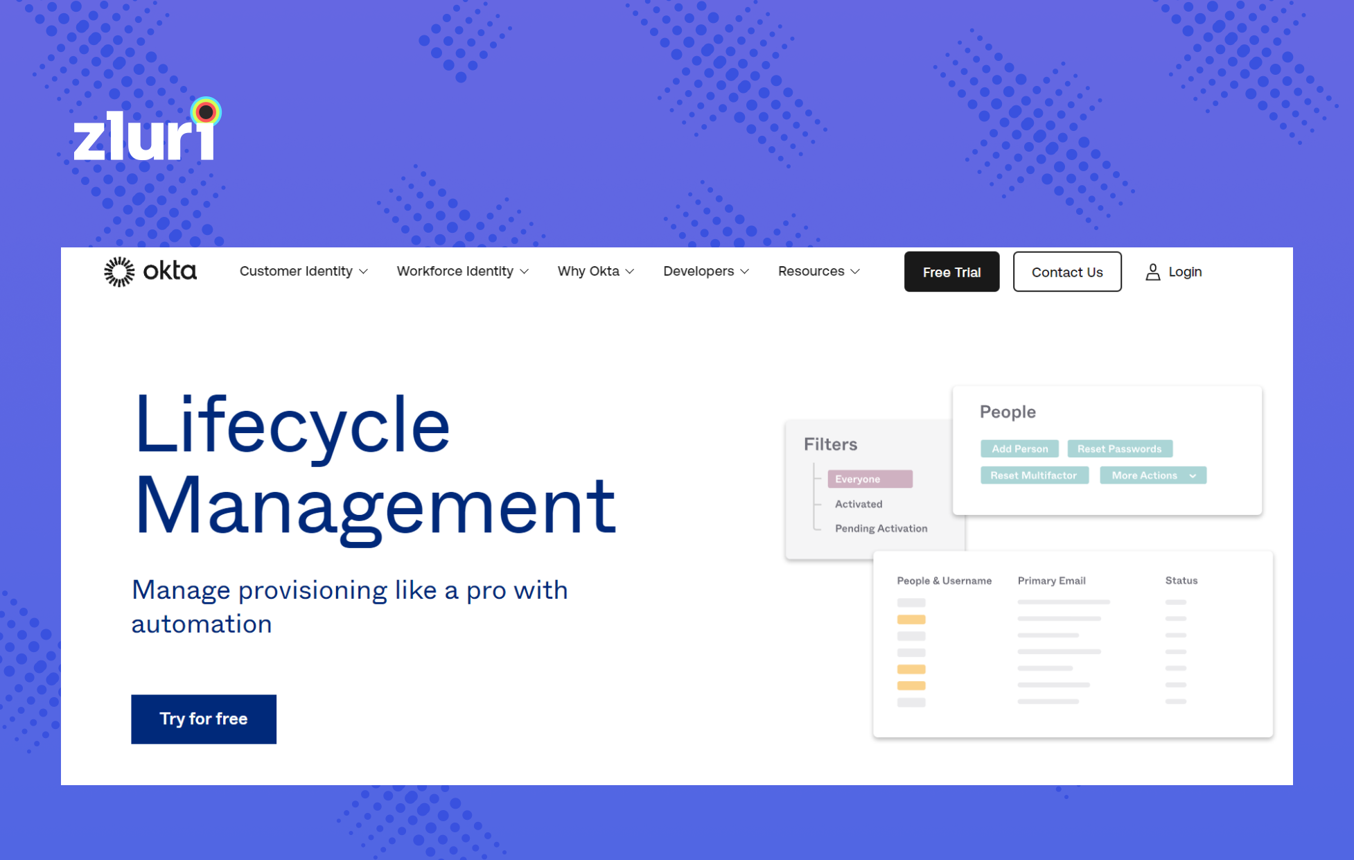 Okta Lifecycle Management 5