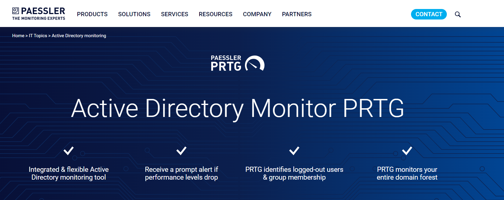 PRTG Active Directory Monitor