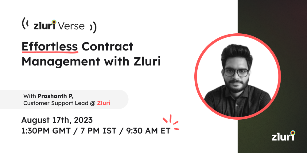 Effortless Contract Management with Zluri