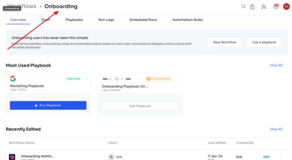Automated Onboarding