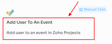 Add user to an event 