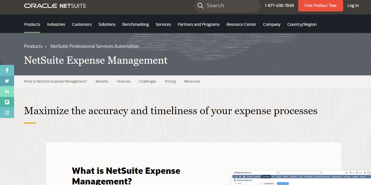 Netsuite Expense Management 