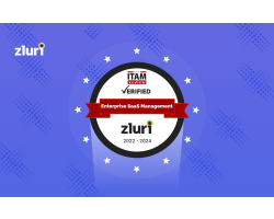 Zluri Awarded ITAM Review Certification for Enterprise SaaS Management- Featured Shot