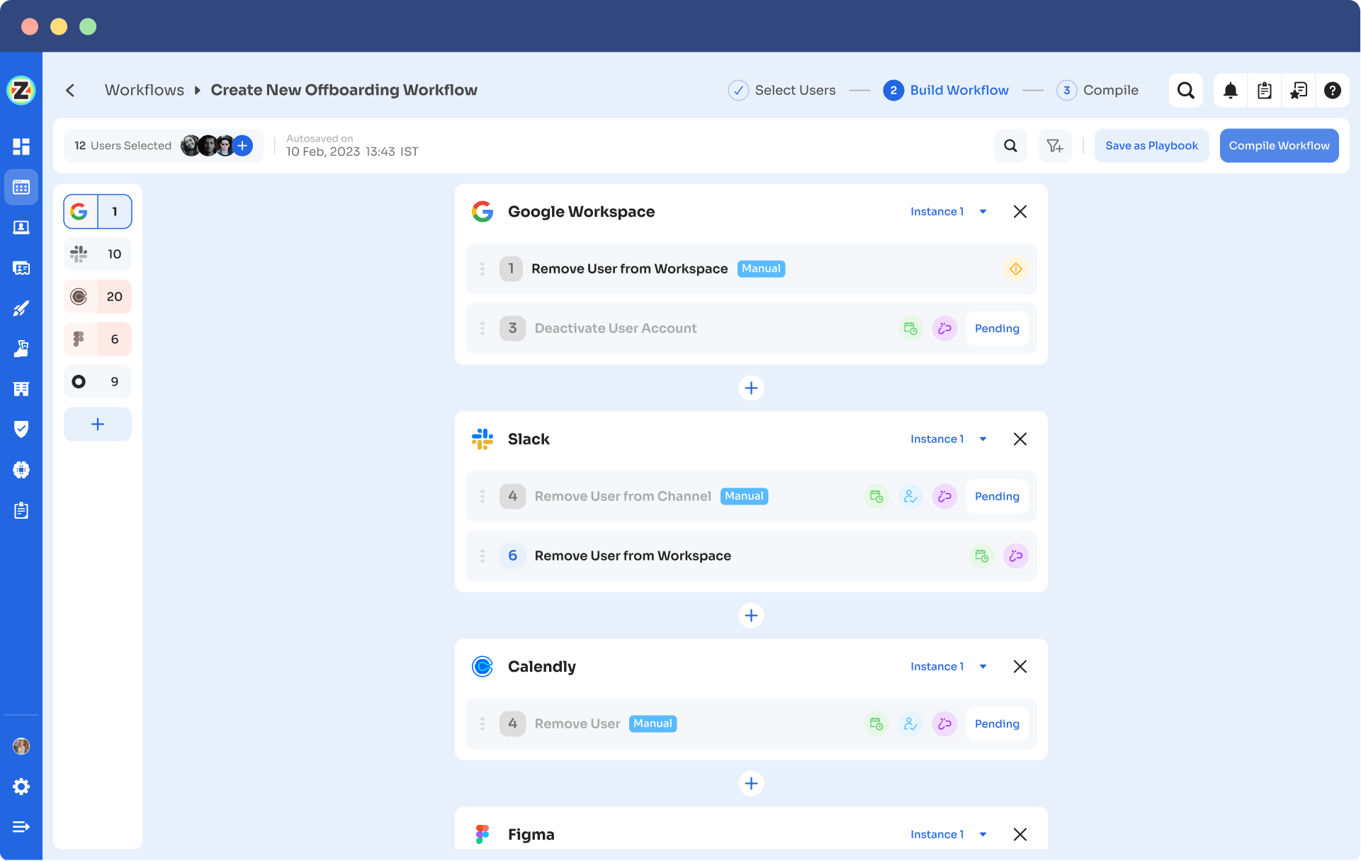 offboarding workflows