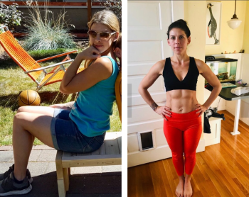 Miriam got incredible results via her online personal trainer at Kickoff