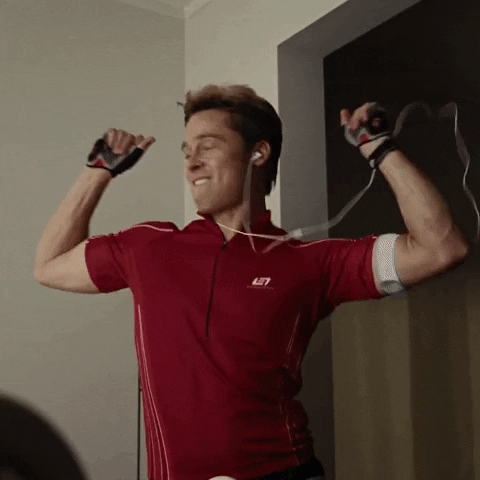 How to start working out again: Brad Pitt dancing GIF