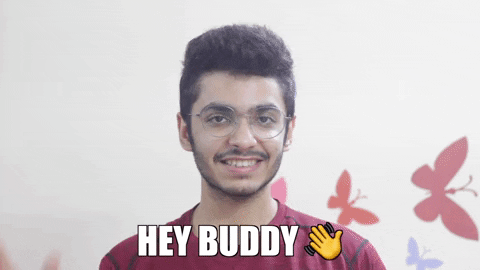 Aashish Karia waving GIF