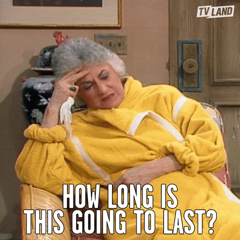 Triathlon training plan: Rose Nylund talking from The Golden Girls GIF