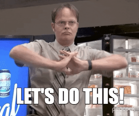 Endurance training: Dwight cracking his knuckles