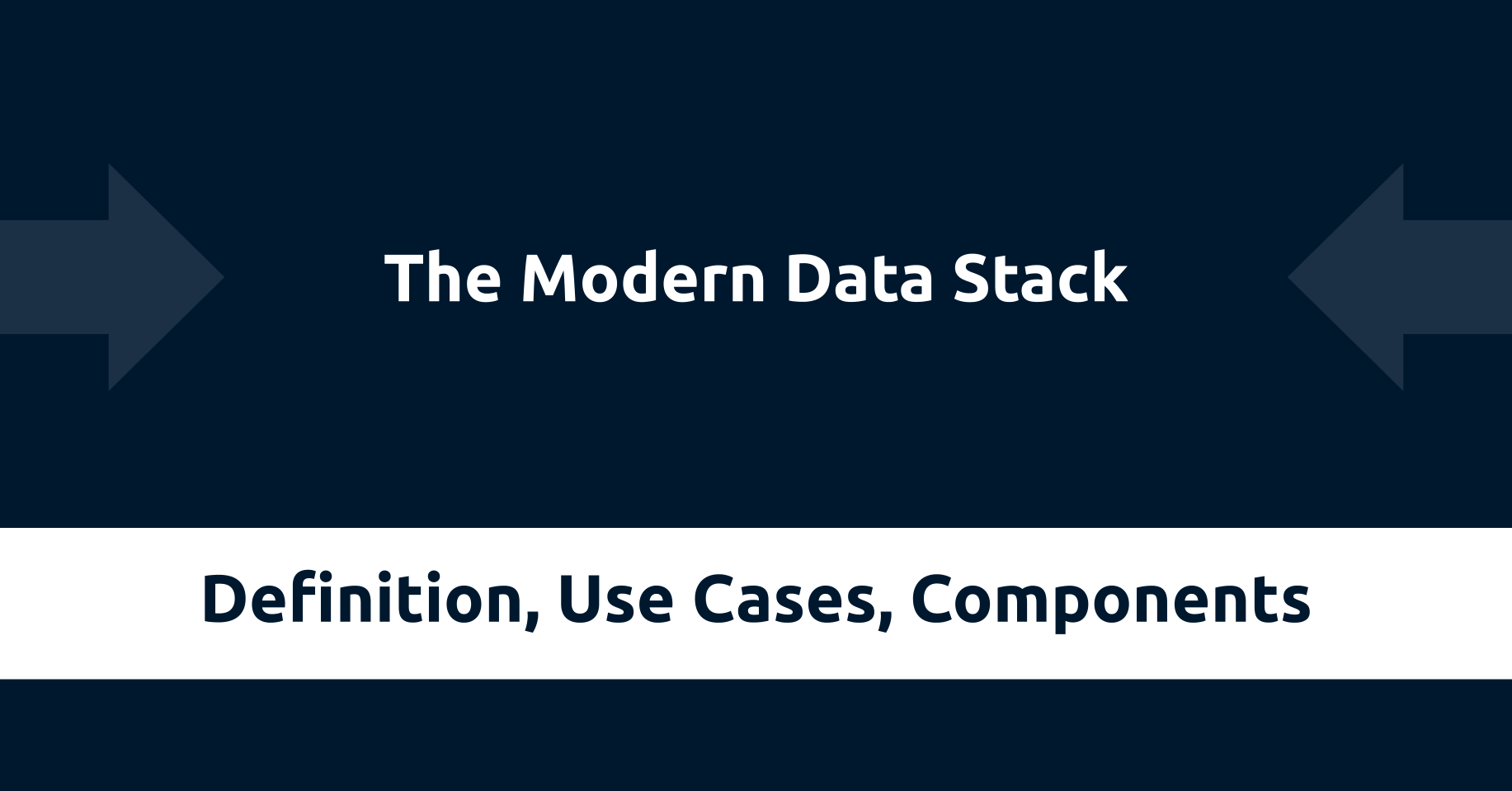 The Modern Data Stack