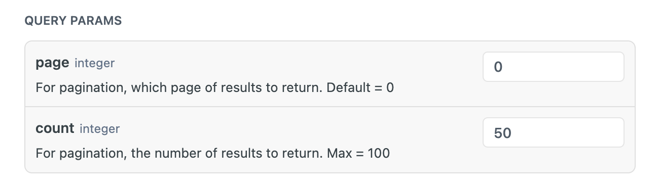 Klaviyo Pagination Overview