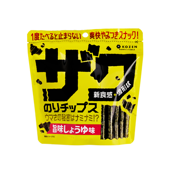 ザクのりチップス　旨味しょうゆ味