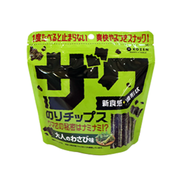 ザクのりチップス　大人のわさび味
