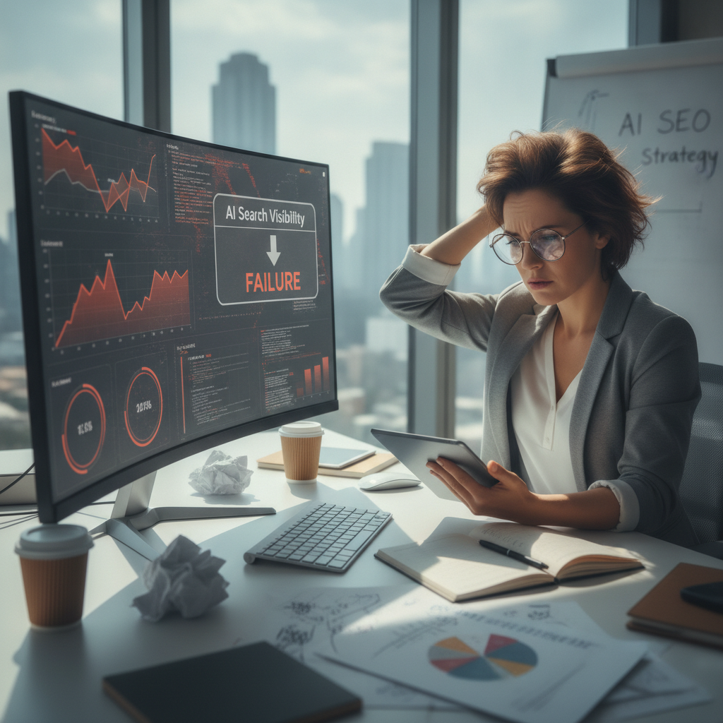 When your AI SEO strategy stalls, the data always tells the real story.