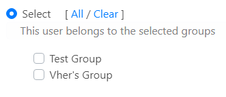 Adding a User to Group