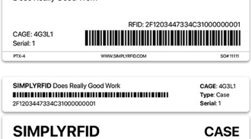 DoD RFID Case and Pallet RFID Tags