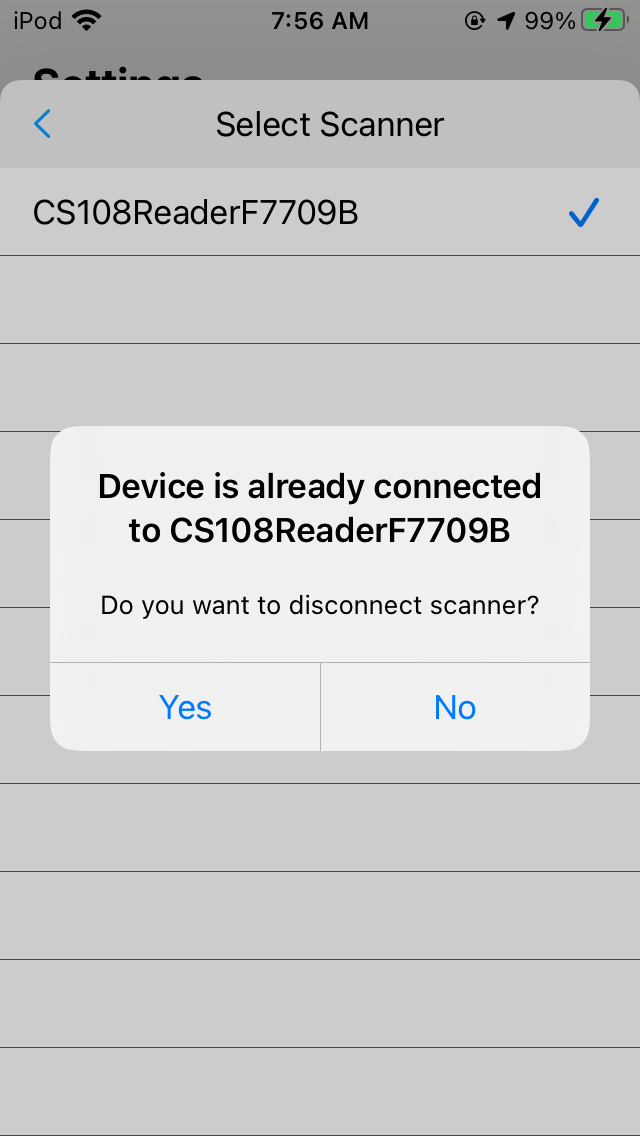 Disconnect Handheld