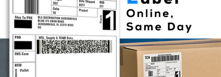SImplyRFID Military Shipping Labels