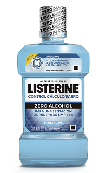 Enjuague bucal LISTERINE® Anti Sarro Zero Alcohol