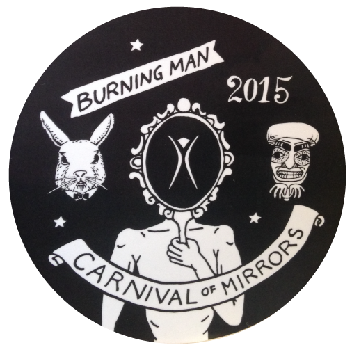Carnival of Mirrors "Official", 2015 sticker