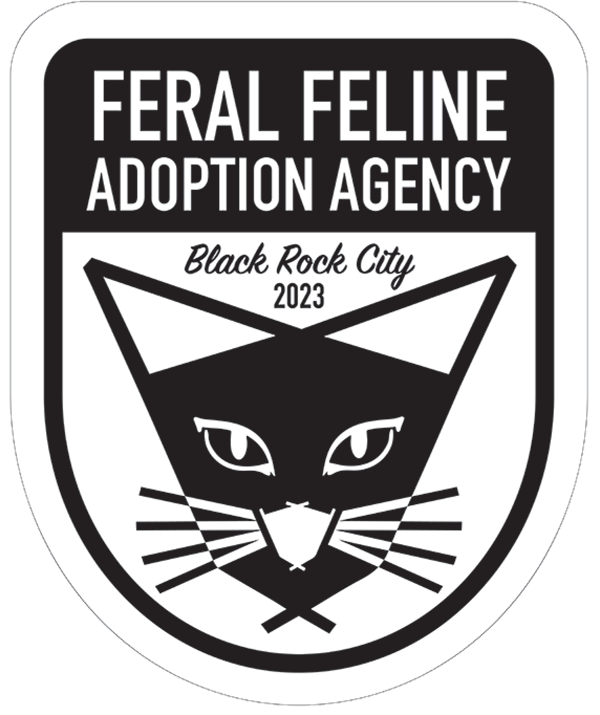 Feral Feline Adoption Agency (black)