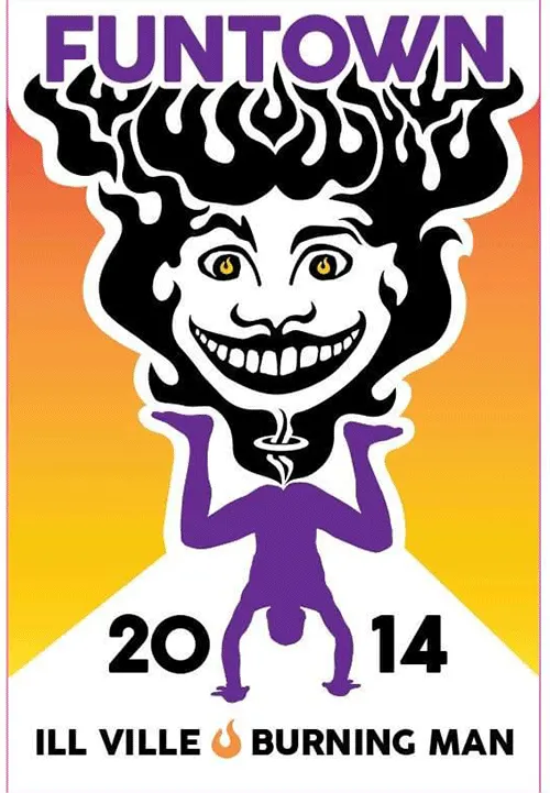 Funtown sticker