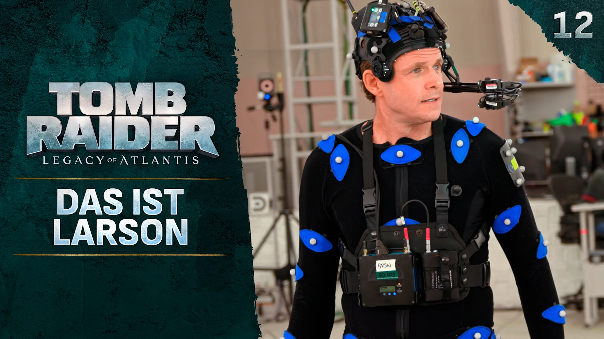 Miniaturbild von Bradley Snedeker, der in Tomb Raider: Legacy of Atlantis die Rolle von Larson spielt.