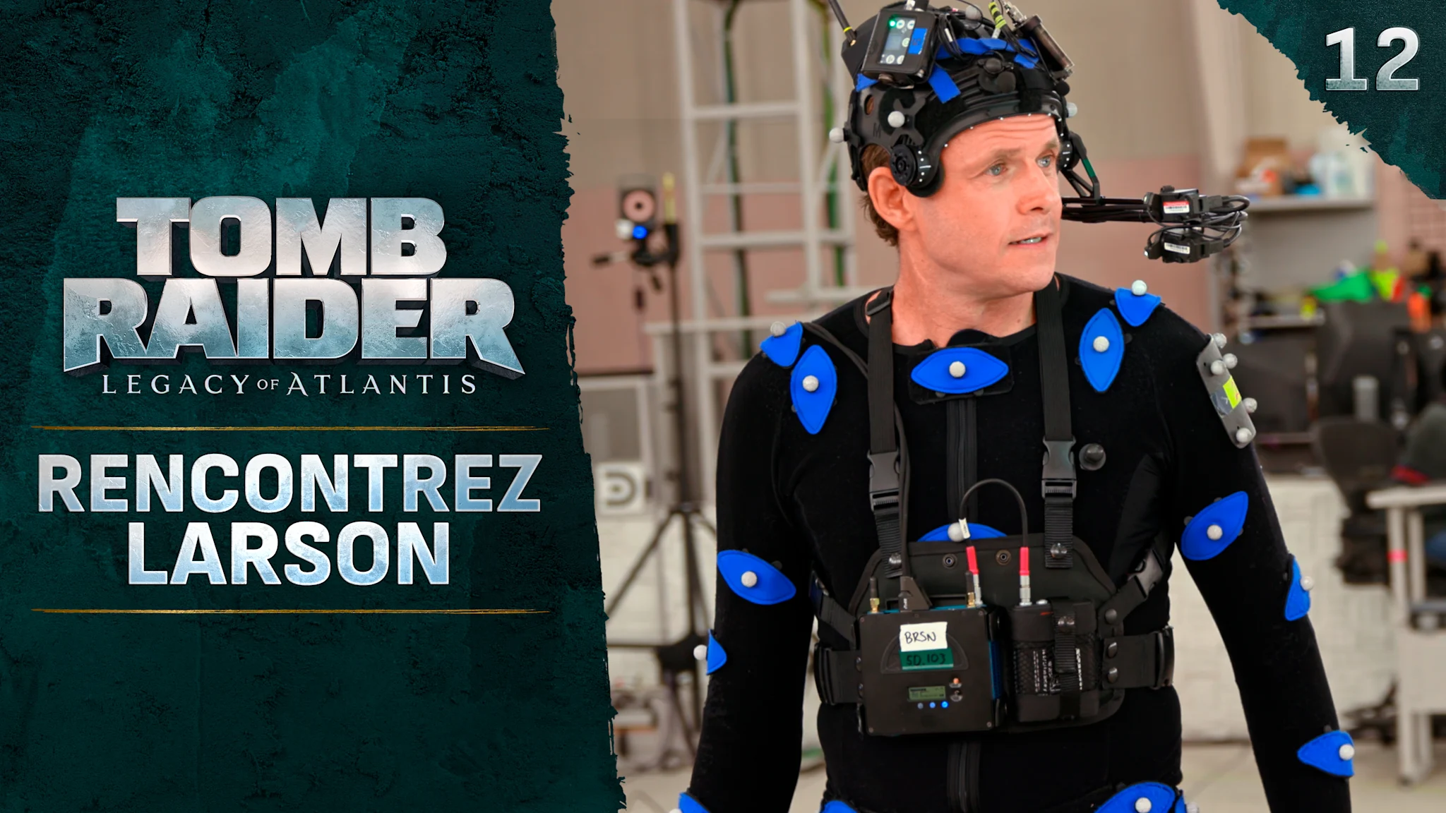 Vignette de Bradley Snedeker, qui incarne Larson dans Tomb Raider: Legacy of Atlantis.