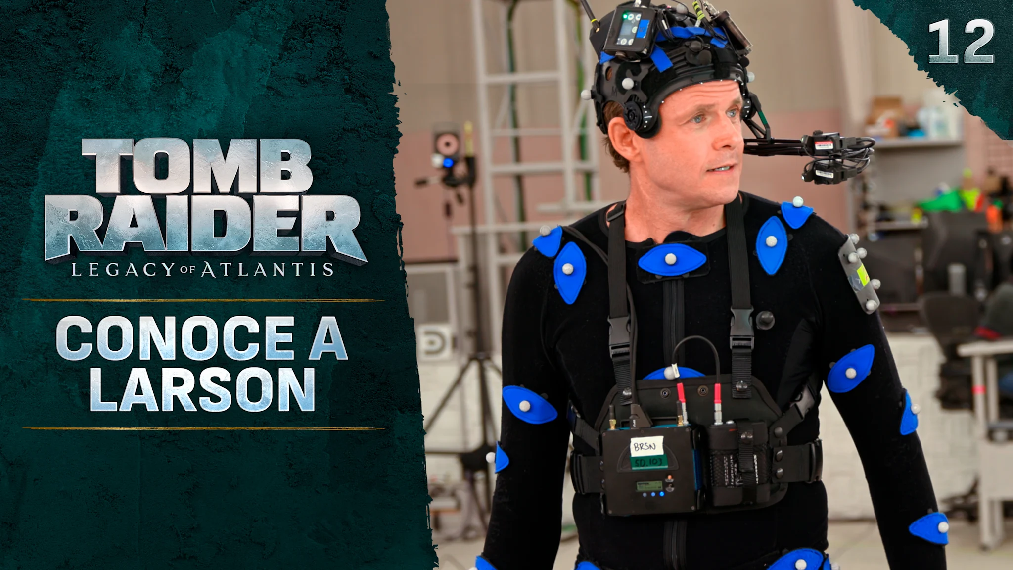 Imagen en miniatura con Bradley Snedeker, que interpreta a Larson en Tomb Raider: Legacy of Atlantis.