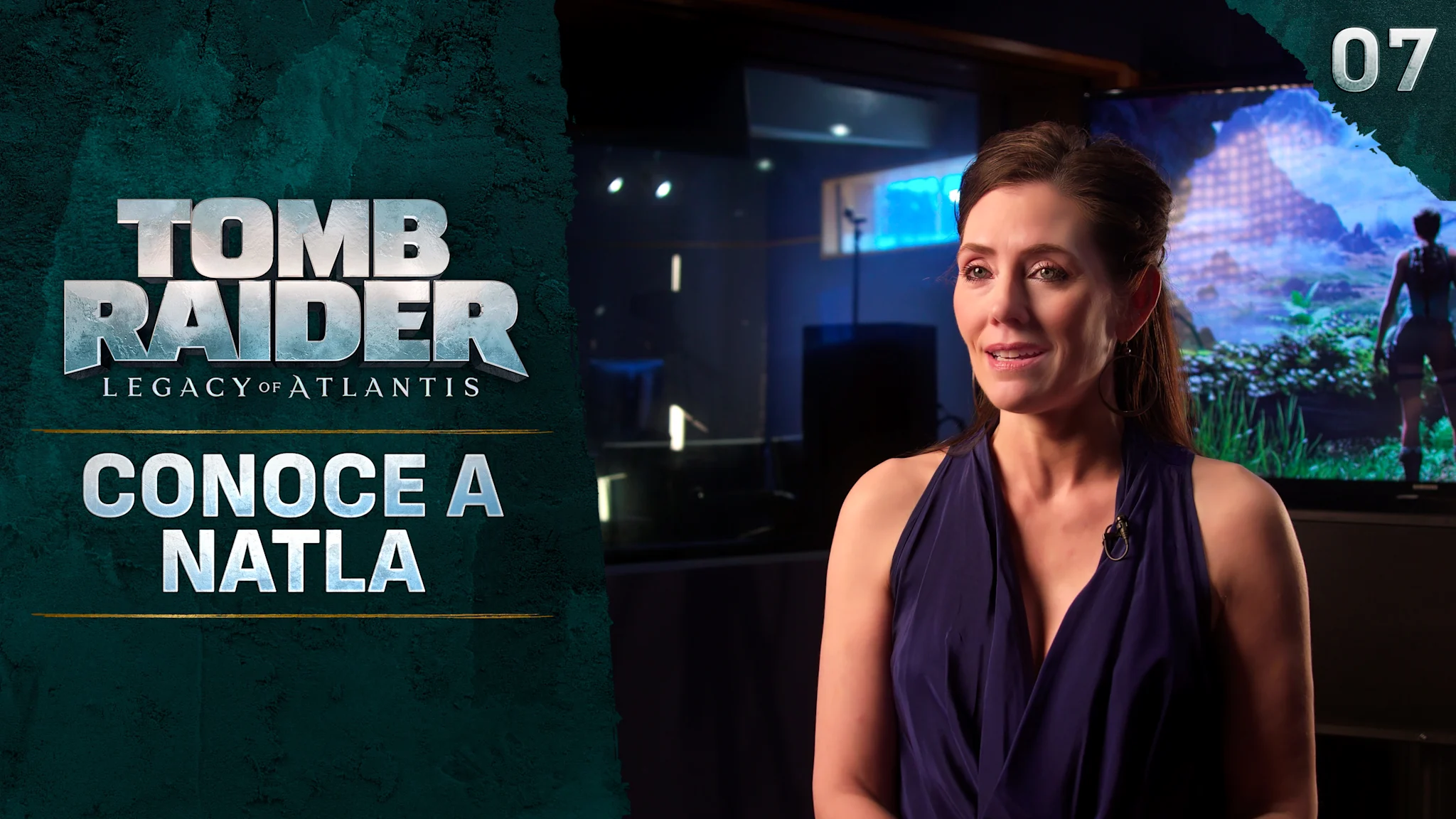 Miniatura con Adrienne Wilkinson, que interpreta a Natla en Tomb Raider: Legacy of Atlantis.