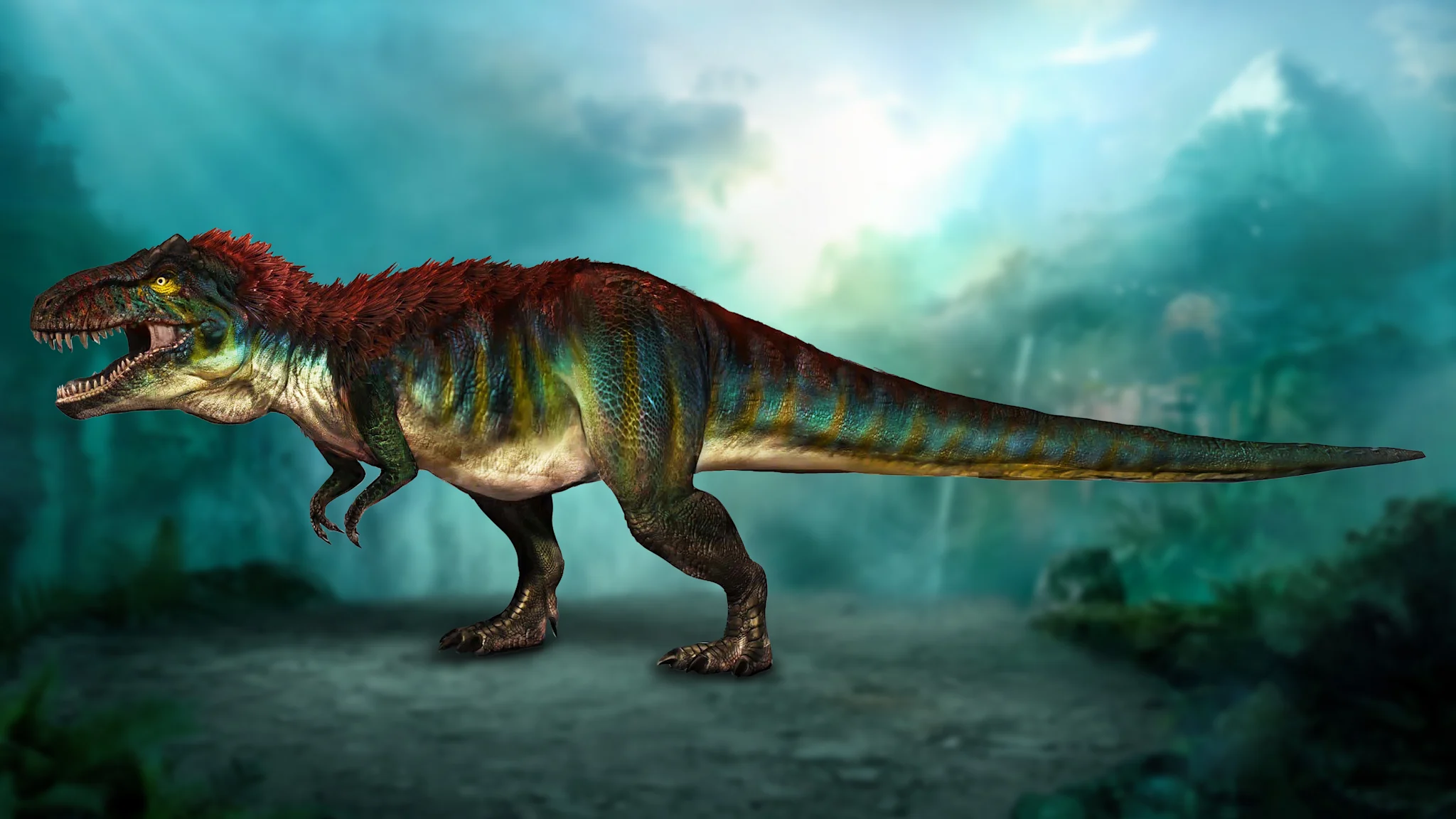 TRex Full Mask w bg