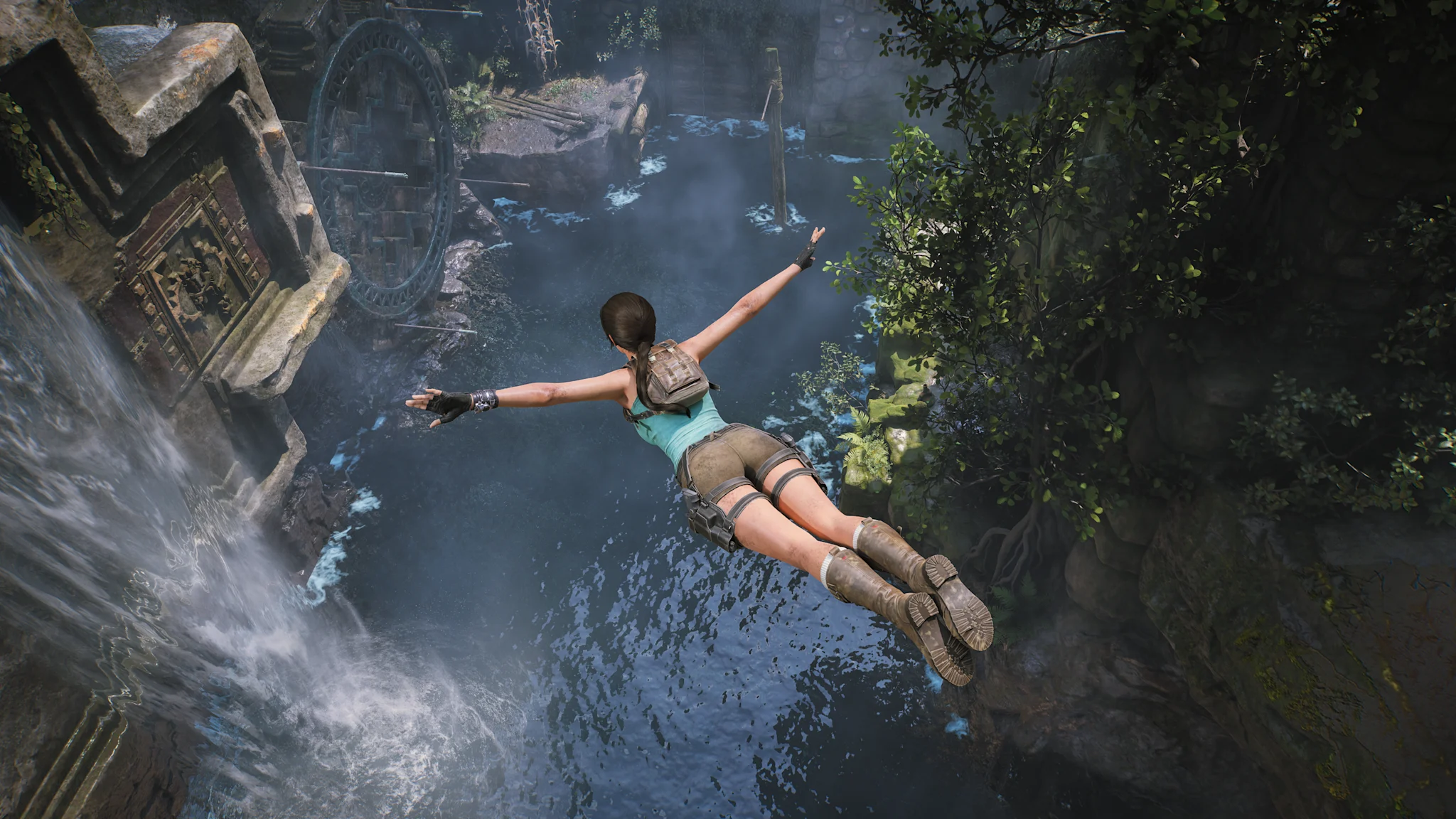 TombRaider LegacyofAtlantis LaraCroft LostValley SwanDive