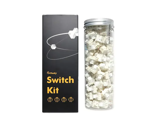 Ducky Kailh Box White