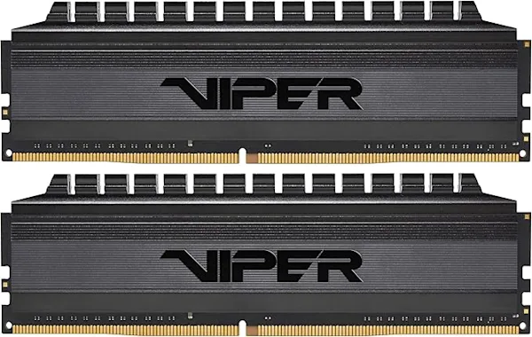 ddr4 16 gb 3600 mhz patriot viper 4 blackout  (2x8gb)