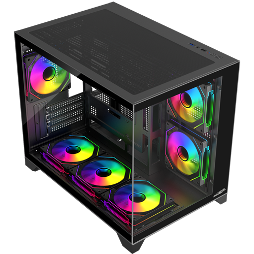 Sentey A20 Pro 6 Fan ARGB Black