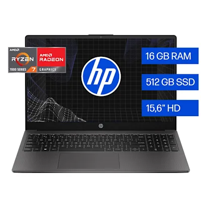 HP 255 G10 R7-7730u 15" 16gb/512gb PC Windows Home