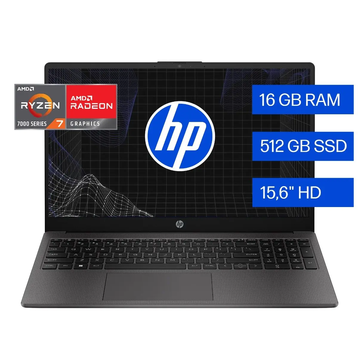 HP 255 G10 R3-7320u 15" 8gb/256gb