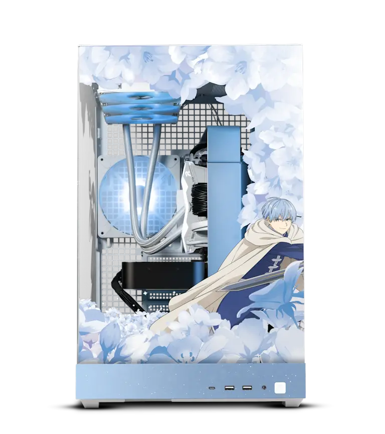 Front panel — UV-printed APNX V2-F chassis