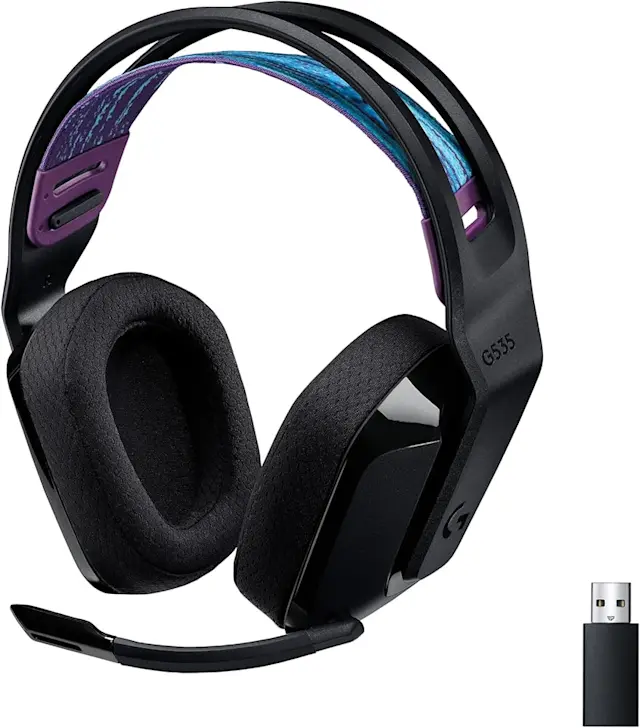 Con Microphone Logitech G535 Black Lightspeed